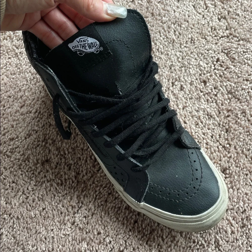 Vans Black High-Top Sneakers